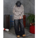 ILL S(イルズ)バレルレッグ ペインドデニムパンツ | SHIFFON | 詳細画像32