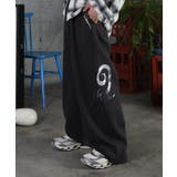 ILL S(イルズ)メタルプリント トライバルワイドスウェットパンツ | SHIFFON  | 詳細画像5 