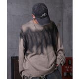 ベージュ | ILL S(イルズ)ダメージ加工 グラフティアート | SHIFFON 