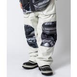 ホワイト | inhabitant インハビタント パイピングラインスノーパンツ | SHIFFON 