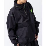 ブラック | inhabitant インハビタント クォータージップスノージャケット | SHIFFON 