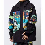 ブラック | inhabitant インハビタント ジップスノージャケット | SHIFFON