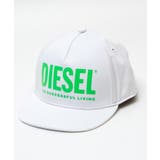 ホワイト | DIESEL ディーゼル ブランドロゴキャップ | SHIFFON