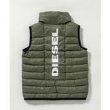 DIESEL ディーゼル ジップアップダウンベストジャケット | SHIFFON | 詳細画像4