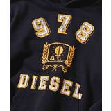DIESEL ディーゼル ブランドロゴ長袖フーディーパーカー | SHIFFON | 詳細画像7