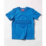 ブルー | DIESEL ディーゼル ブランドロゴ半袖Tシャツカットソー | SHIFFON