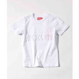 ホワイト | DIESEL ディーゼル ブランドロゴ半袖Tシャツカットソー | SHIFFON