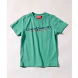 グリーン | DIESEL ディーゼル ブランドロゴ半袖Tシャツカットソー | SHIFFON