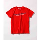 レッド | DIESEL ディーゼル ブランドロゴ半袖Tシャツカットソー | SHIFFON