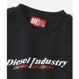 DIESEL ディーゼル ブランドロゴ長袖スウェットプルオーバー | SHIFFON | 詳細画像4 
