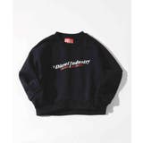 ブラック | DIESEL ディーゼル ブランドロゴ長袖スウェットプルオーバー | SHIFFON