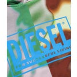 DIESEL ディーゼル ブランドロゴタイダイ柄フーディーパーカー | SHIFFON | 詳細画像3