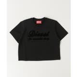 ブラック | DIESEL ディーゼル ブランドロゴ半袖Tシャツカットソー | SHIFFON