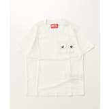 ホワイト | DIESEL ディーゼル 半袖Tシャツカットソー | SHIFFON