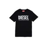 ブラック | DIESEL ディーゼル ブランドロゴ半袖Tシャツカットソー | SHIFFON