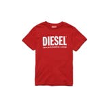 レッド | DIESEL ディーゼル ブランドロゴ半袖Tシャツカットソー | SHIFFON