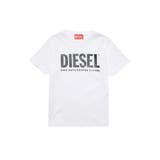 ホワイト | DIESEL ディーゼル ブランドロゴ半袖Tシャツカットソー | SHIFFON