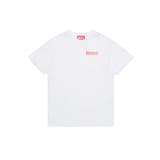 ホワイト | DIESEL ディーゼル ワンポイントブランドロゴ半袖Tシャツカットソー | SHIFFON