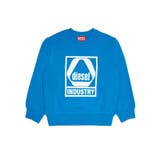 ブルー | DIESEL ディーゼル ブランドロゴスウェットプルオーバー | SHIFFON
