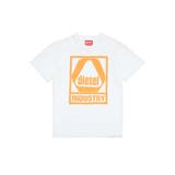 ホワイト | DIESEL ディーゼル ブランドロゴ半袖Tシャツカットソー | SHIFFON