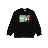 ブラック | DIESEL ディーゼル ブランドロゴスウェットプルオーバー | SHIFFON