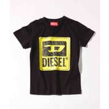 ブラック | DIESEL ディーゼル ブランドロゴ | SHIFFON