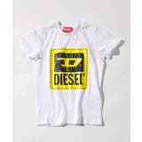 ホワイト | DIESEL ディーゼル ブランドロゴ | SHIFFON