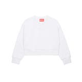 ホワイト | DIESEL ディーゼル ワンポイントブランドロゴスウェットプルオーバー | SHIFFON