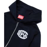 DIESEL ディーゼル ワンポイントブランドロゴジップアップパーカーフーディー | SHIFFON | 詳細画像6 