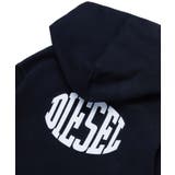 DIESEL ディーゼル ワンポイントブランドロゴジップアップパーカーフーディー | SHIFFON | 詳細画像7 