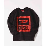 ブラック | DIESEL ディーゼル ブランドロゴ | SHIFFON