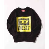 ブラック | DIESEL ディーゼル ブランドロゴ | SHIFFON