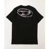 DIESEL ディーゼル ワンポイントブランドロゴ半袖Tシャツカットソー | SHIFFON | 詳細画像2 