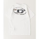DIESEL ディーゼル ワンポイントブランドロゴ半袖Tシャツカットソー | SHIFFON | 詳細画像3 