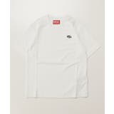 DIESEL ディーゼル ワンポイントブランドロゴ半袖Tシャツカットソー | SHIFFON | 詳細画像1 