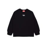ブラック | DIESEL ディーゼル ワンポイントブランドロゴスウェットプルオーバー | SHIFFON