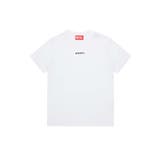 ホワイト | DIESEL ディーゼル ワンポイントブランドロゴ半袖Tシャツカットソー | SHIFFON