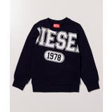 ネイビー | DIESEL ディーゼル ブランドロゴ | SHIFFON