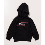 ブラック | DIESEL ディーゼル ブランドロゴ | SHIFFON