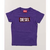 パープル | DIESEL ディーゼル ブランドロゴ半袖Tシャツカットソー | SHIFFON