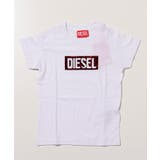 ホワイト | DIESEL ディーゼル ブランドロゴ半袖Tシャツカットソー | SHIFFON