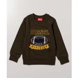 カーキ | DIESEL ディーゼル ブランドロゴ | SHIFFON