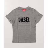 グレー | DIESEL ディーゼル ブランドロゴ半袖Tシャツカットソー | SHIFFON
