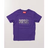 パープル | DIESEL ディーゼル ブランドロゴ半袖Tシャツカットソー | SHIFFON