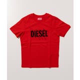 レッド | DIESEL ディーゼル ブランドロゴ半袖Tシャツカットソー | SHIFFON