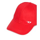 レッド | DIESEL ディーゼル ワンポイントブランドキャップ | SHIFFON