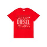レッド | DIESEL ディーゼル ブランドロゴ半袖Tシャツカットソー | SHIFFON