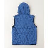 DIESEL ディーゼル ワンポイントブランドロゴフードベスト | SHIFFON | 詳細画像7