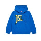 ブルー | DIESEL ディーゼル ブランドロゴフーディーパーカー | SHIFFON