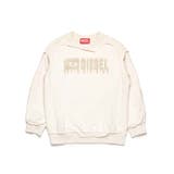 ホワイト | DIESEL ディーゼル ブランドロゴスウェットプルオーバー | SHIFFON